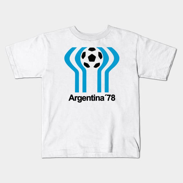 Argentina 78 - Soccer Kids T-Shirt by GiGiGabutto